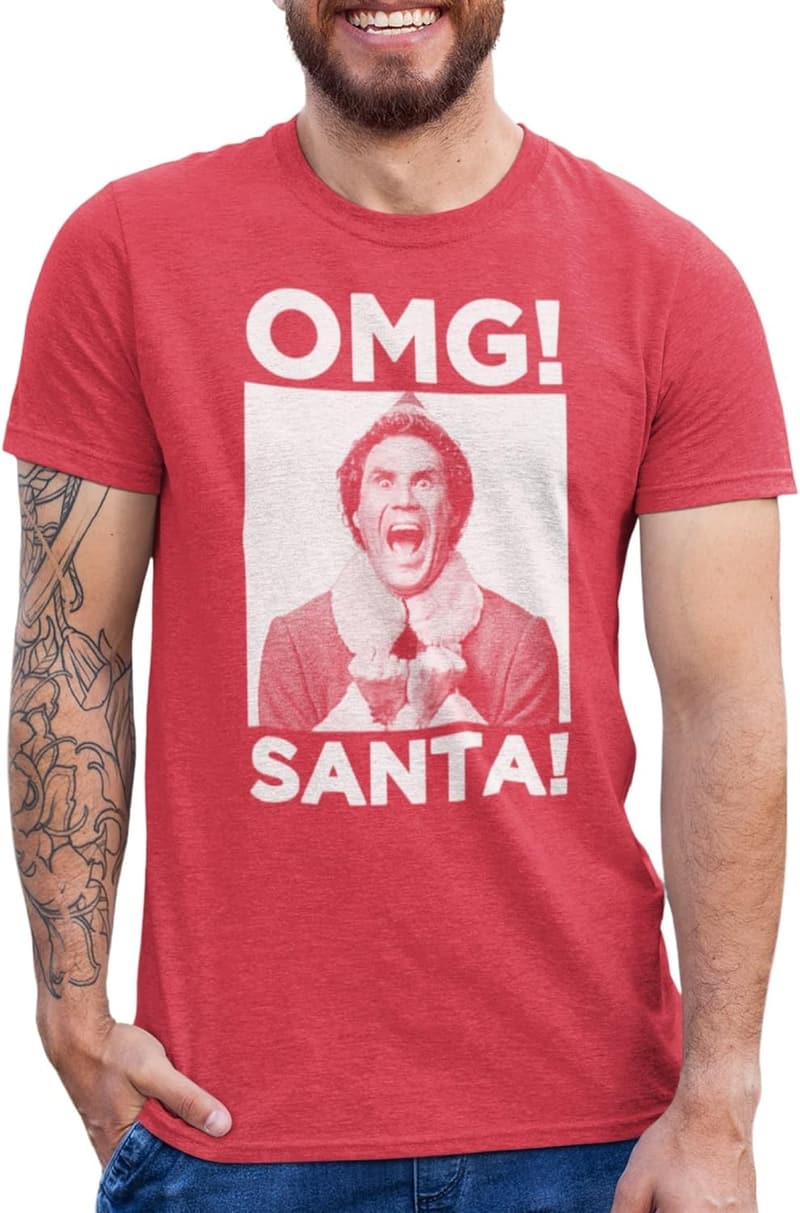 Buddy the Elf Men's Christmas T-Shirt - Funny Holiday Design