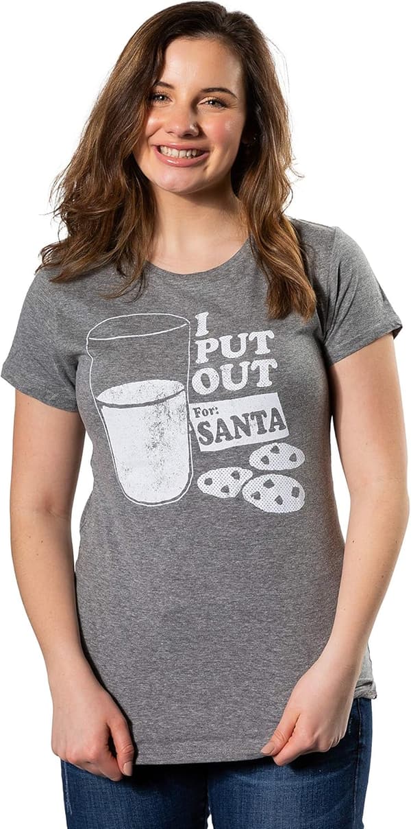 Funny Christmas Tees for Women - Sarcastic Humor T-Shirts