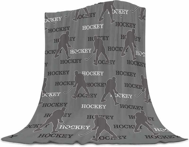 Reversible Fleece Hockey Blanket - Soft 40