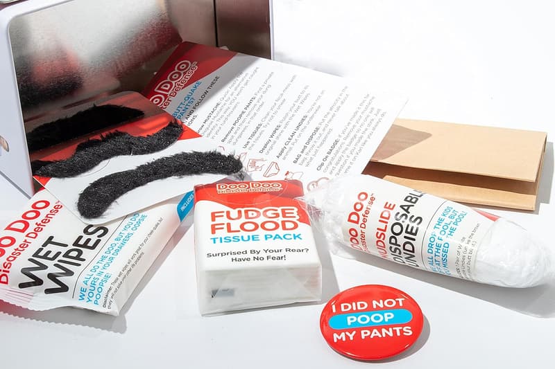 Emergency Poop Prank Survival Kit for Dad - 7 Fun Items