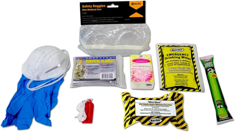 Emergency Preparedness Kit - Compact Survival Bag with 5-Year Food & Water