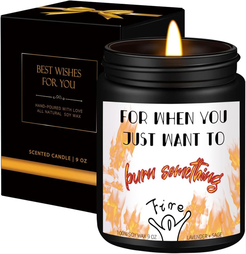 Friendship Candles for Women & Men - Naughty Gift for Any Occasion