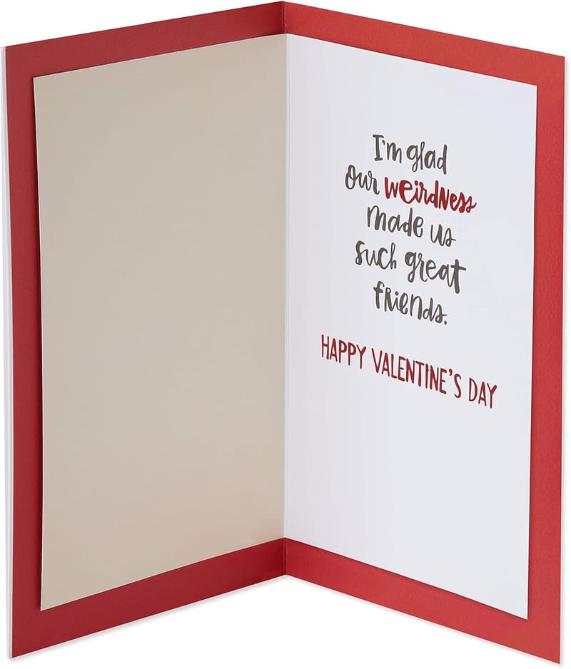 Valentine's Day Card for Friends - Quirky Design