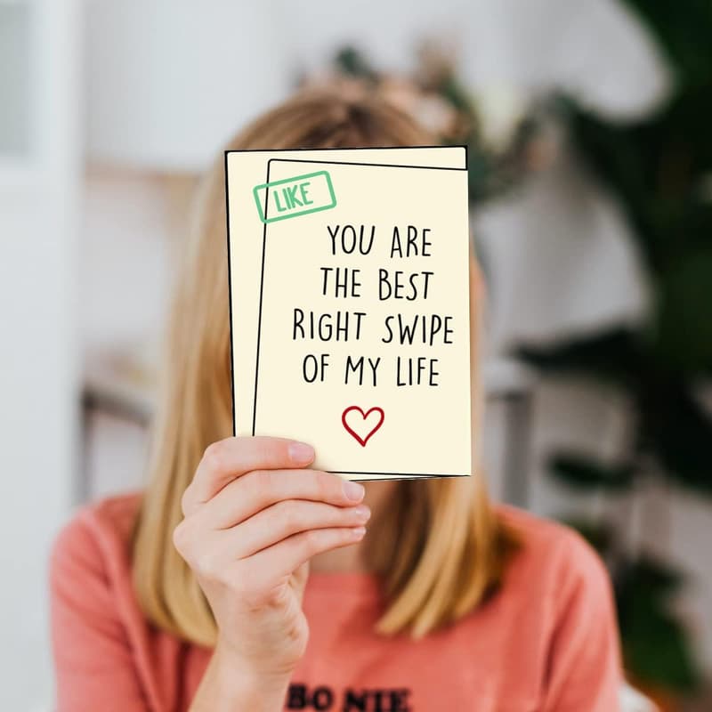 Anniversary Greeting Card - Funny Romantic Gift for Couples