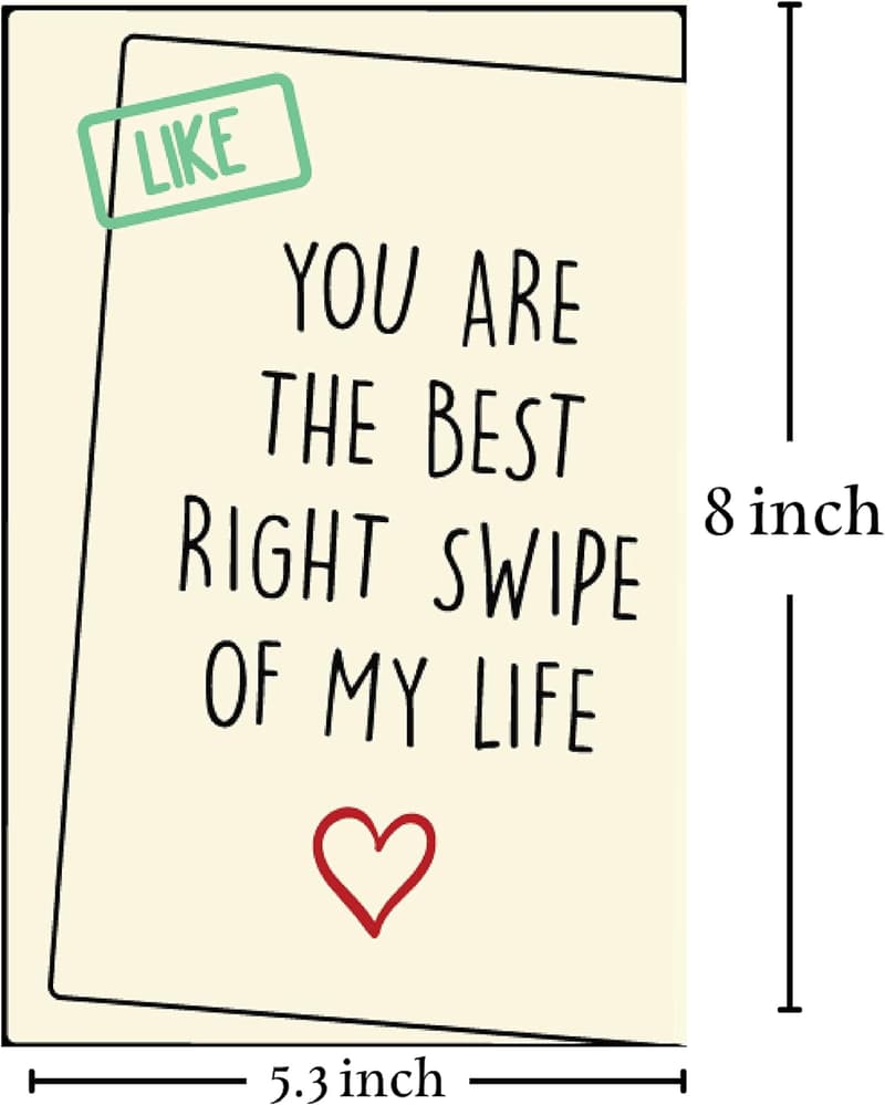 Anniversary Greeting Card - Funny Romantic Gift for Couples