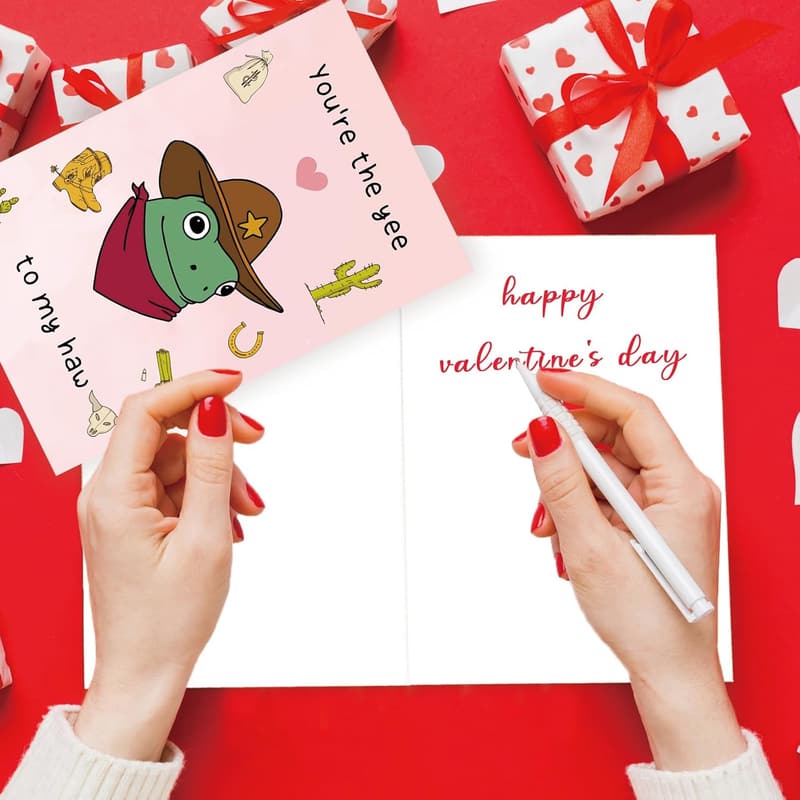 Humorous Valentine's Day Card for Couples