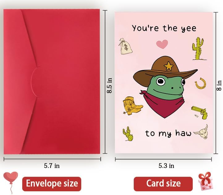 Humorous Valentine's Day Card for Couples
