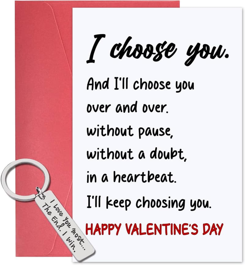 Valentine's Day Funny Card for Him and Her