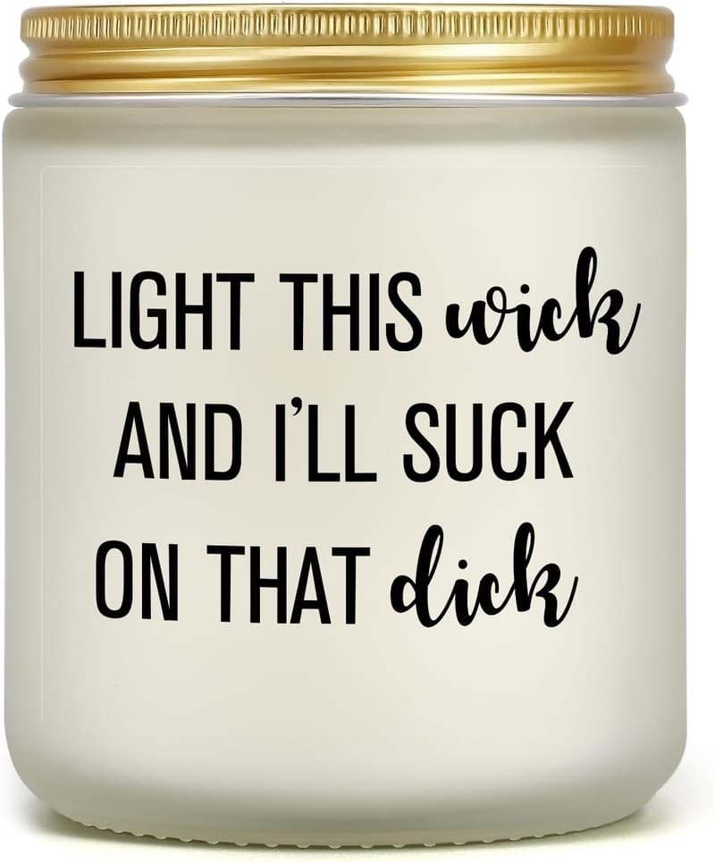 Valentine's Day Romantic Candle Gift for Him