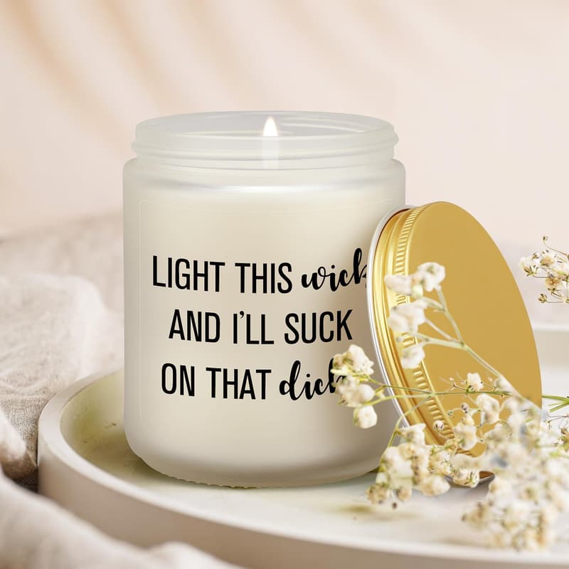 Valentine's Day Romantic Candle Gift for Him