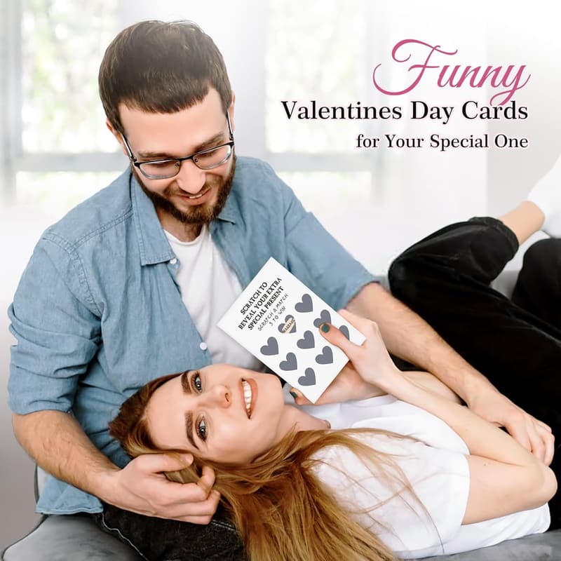 Funny Scratch-Off Birthday Card for Him - Envelope Included