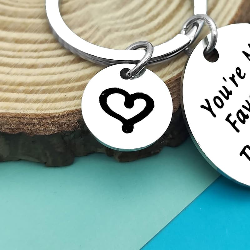 Valentine's Day Naughty Keychain for Couples - Funny Gift