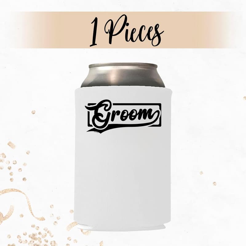Groom's Drinking Team Can Coolie - Bachelor Party Favor
