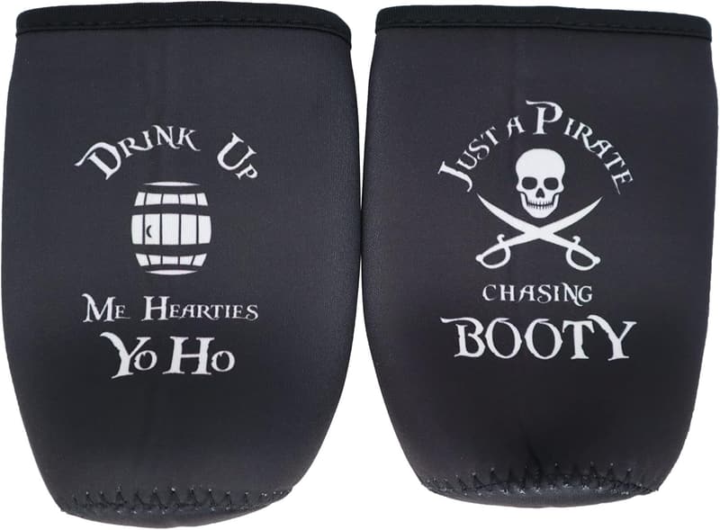 Funny Pirate Can Cooler - Unique Birthday Gift for Men, 16 oz