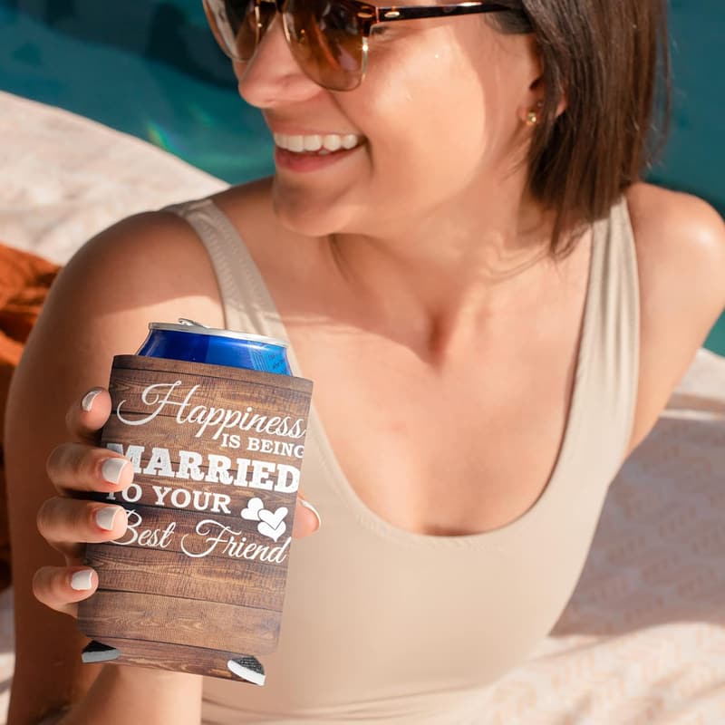 Wedding Can Coolers: 
