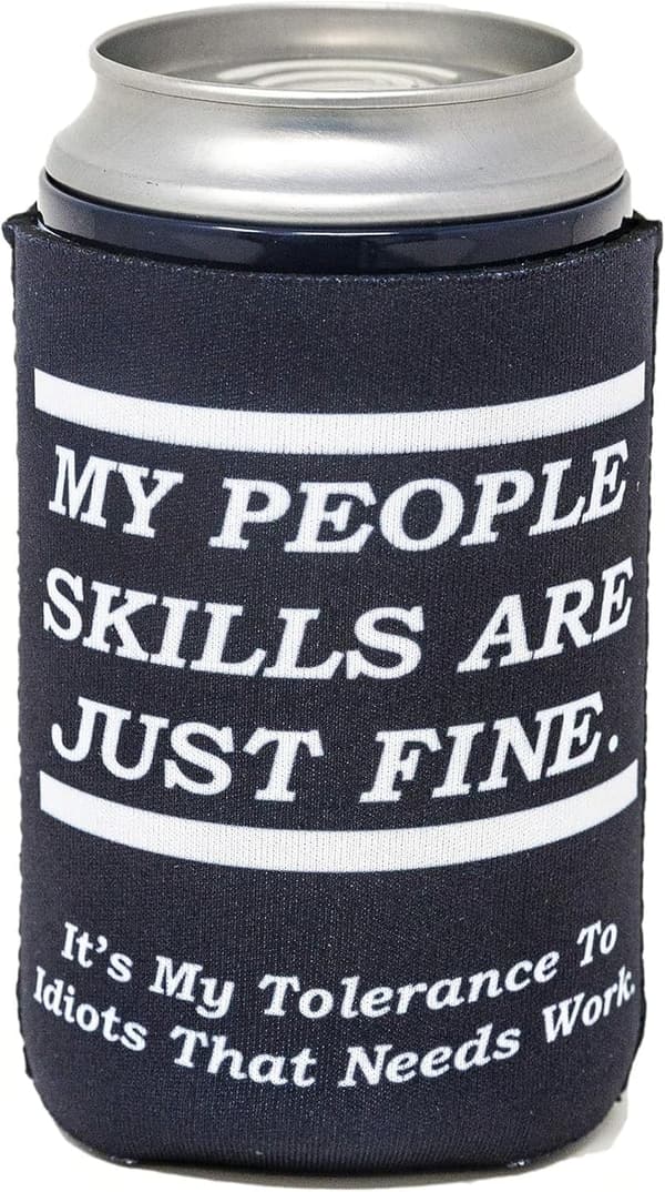 Funny Guy Mugs Collapsible Neoprene Can Cooler
