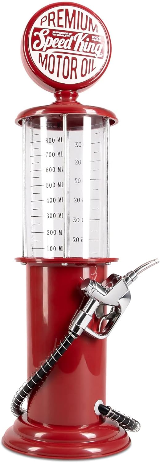 Vintage-Style 30 oz Liquor Dispenser for Home Bar Decor