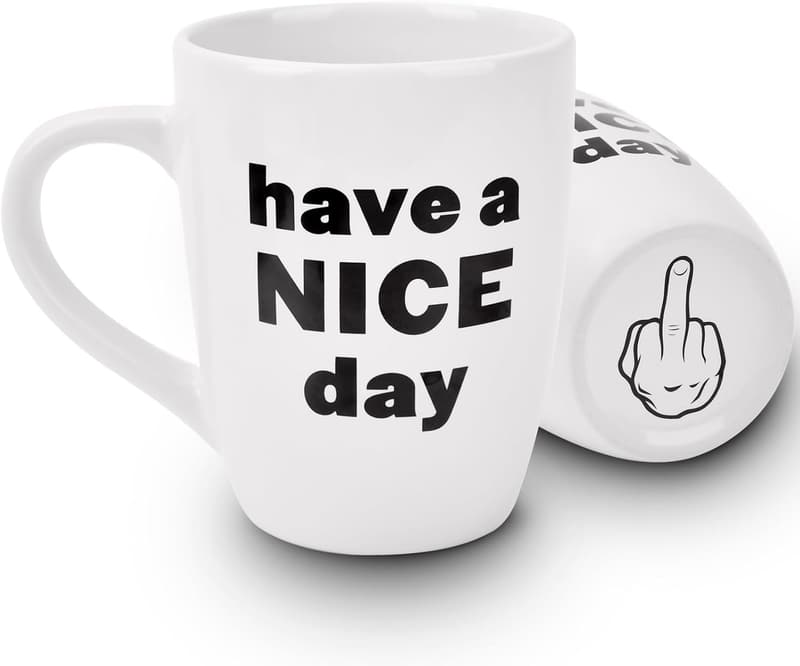 Funny 16oz Coffee Mug for Christmas & Anniversary Gifts