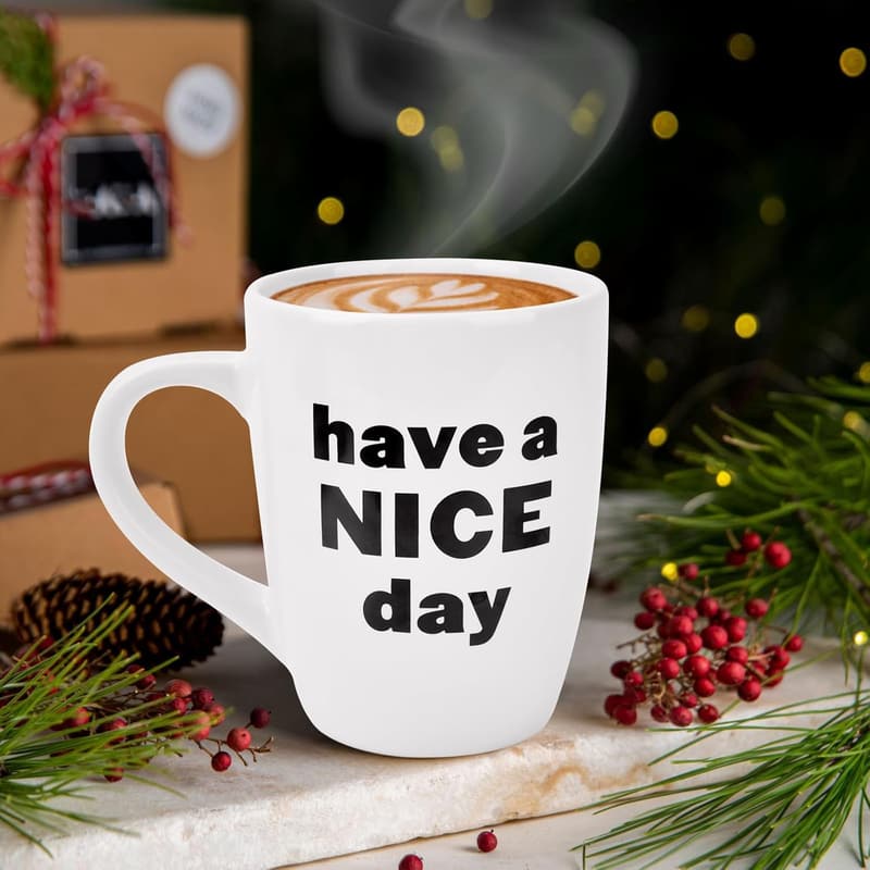 Funny 16oz Coffee Mug for Christmas & Anniversary Gifts