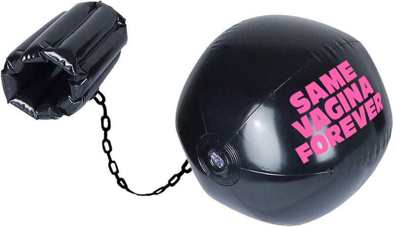 Funny Bachelor Party Ball and Chain Supplies and Favors