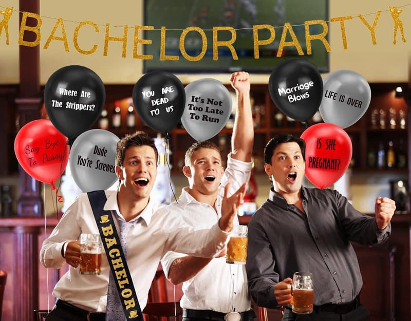 Gold Bachelor Party Sash - Groom to Be Decor & Gift