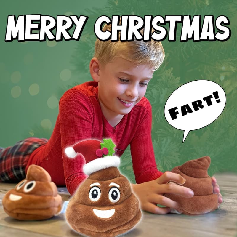 Funny Farting Santa Talking Toy - Perfect Holiday Gag Gift