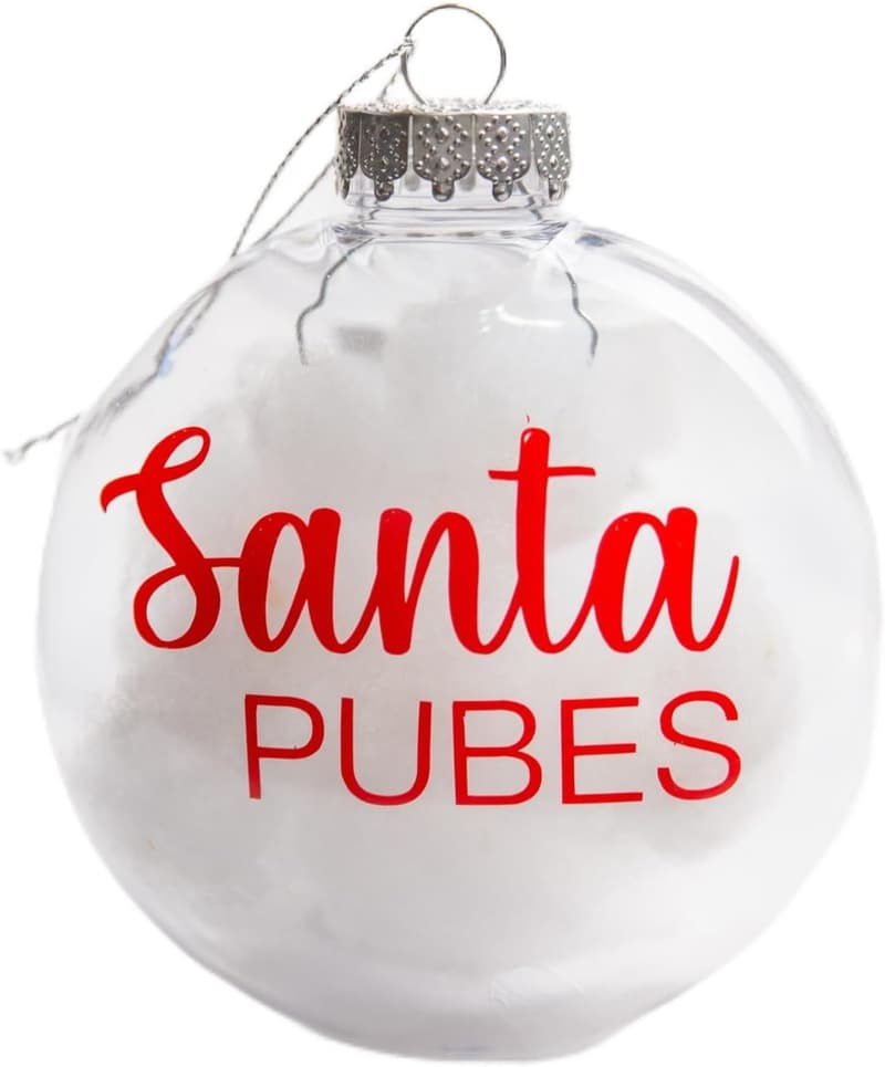 Hilarious Gag Gift Shatterproof Christmas Ornaments
