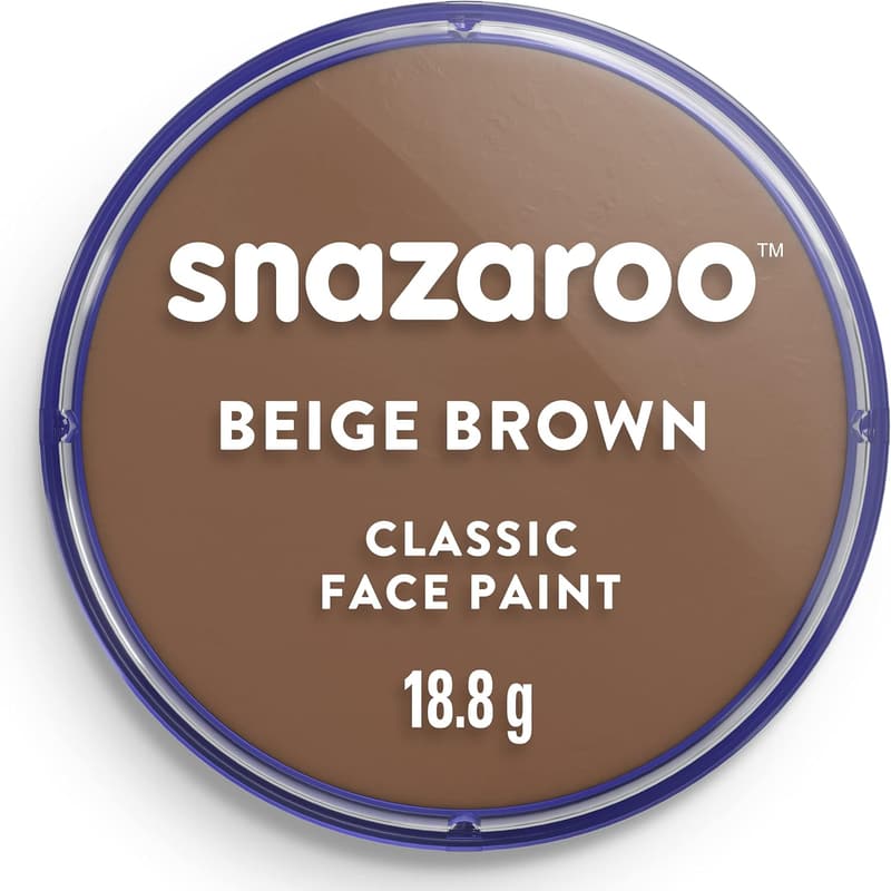 Beige Brown Snazaroo Classic Face & Body Paint, 18.8g