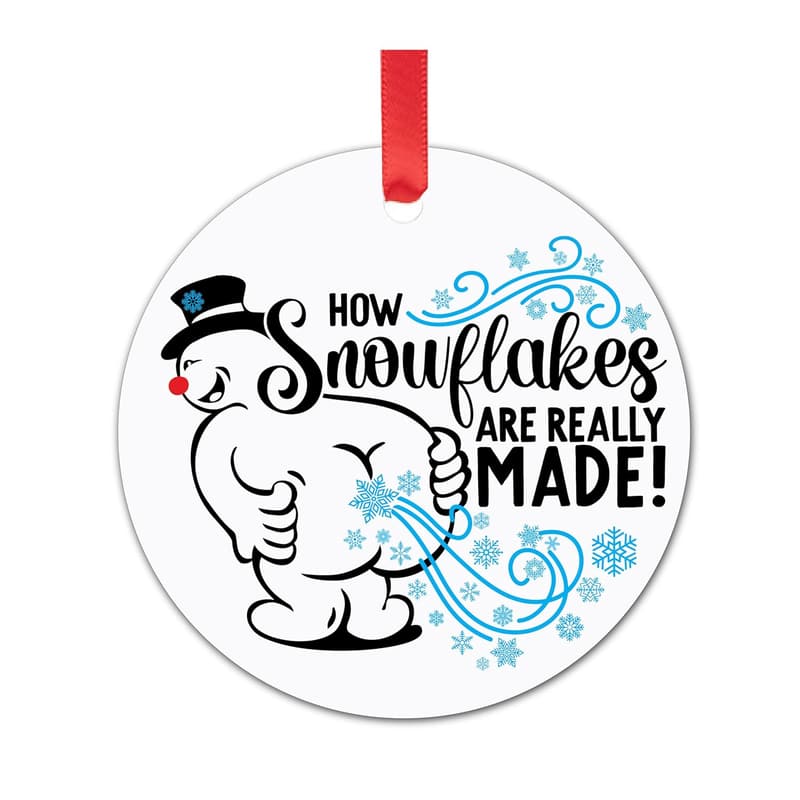 Funny Christmas Ornaments 2024 - White Elephant Gifts for Adults