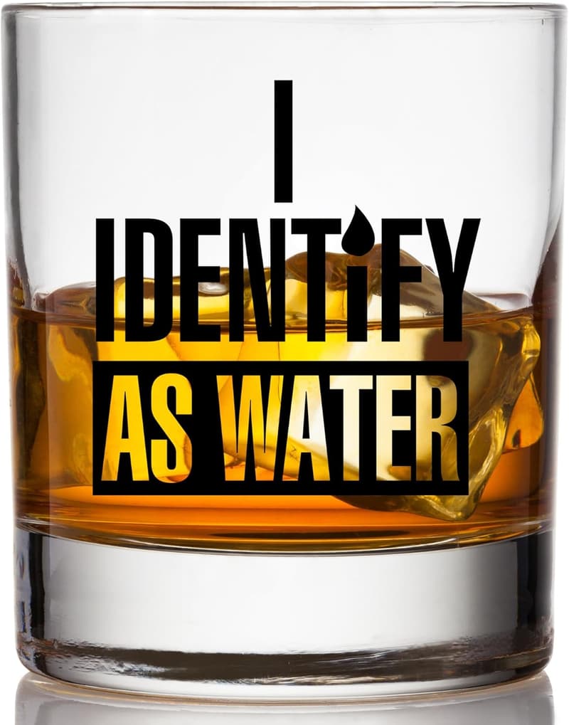 Funny Whiskey Glass - Scratch-Resistant & Dishwasher Safe
