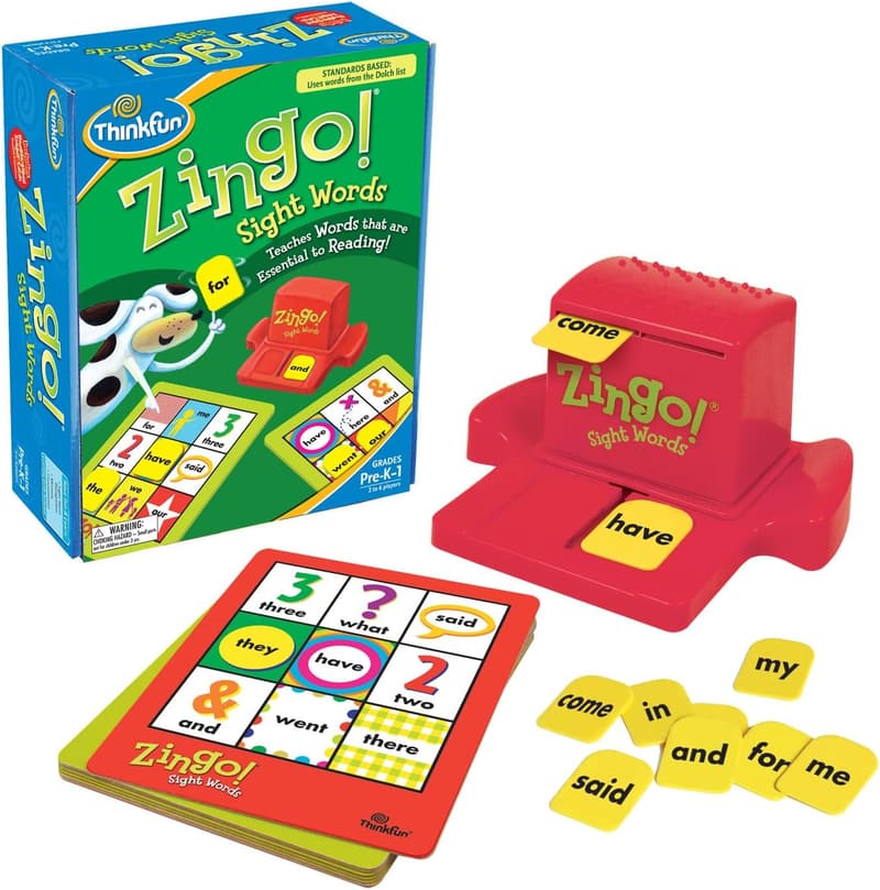 Zingo! Sight Words Educational Game for Kids