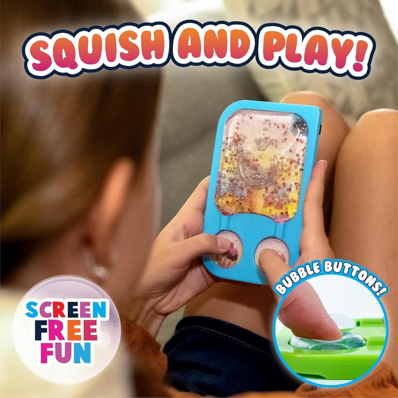Hand-Held Water Game with Floating Treasures for Travel Fun