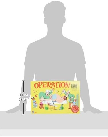 Operation Board Game for Kids Ages 6+, Family Fun, 1+ Players