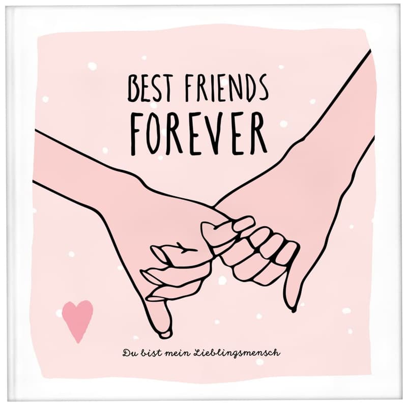 Best Friend Memory Album - Fill-In Gift for Girls & Adults