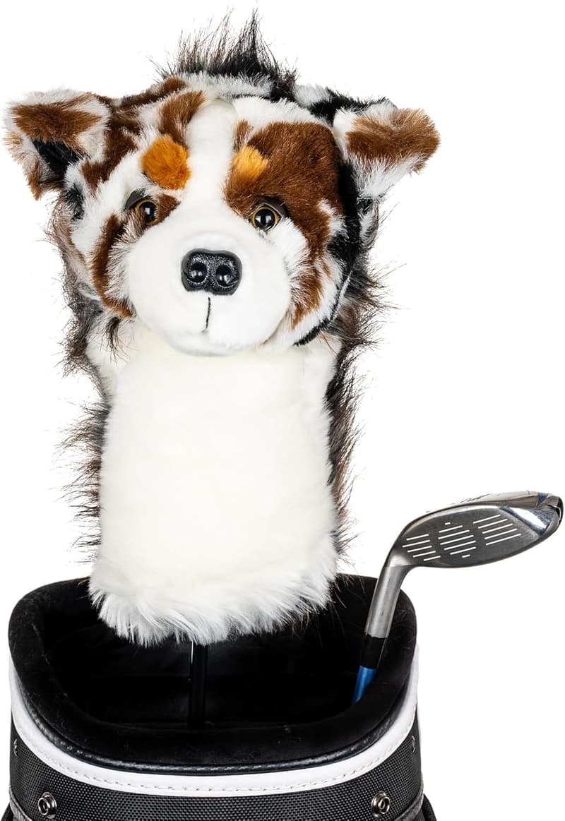 Australian Shepherd Driver Headcover | Premium Golf Club Protection