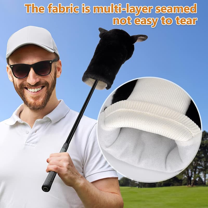 Adorable Labradoodle Golf Club Head Covers - Soft Protectors