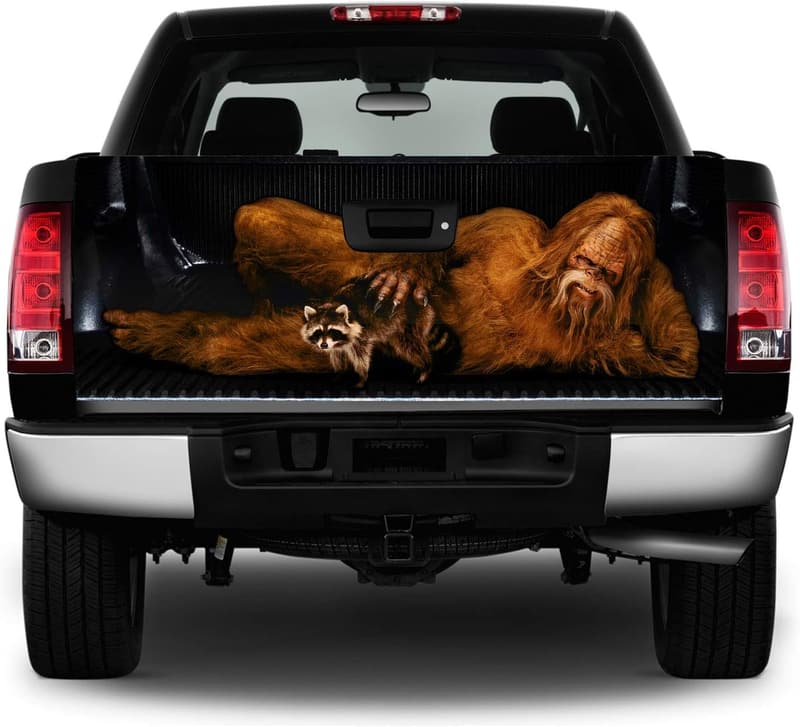 Bigfoot Universal Tailgate Vinyl Decal Wrap - Trim to Fit Vehicle