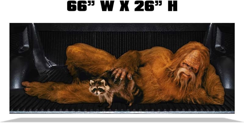 Bigfoot Universal Tailgate Vinyl Decal Wrap - Trim to Fit Vehicle