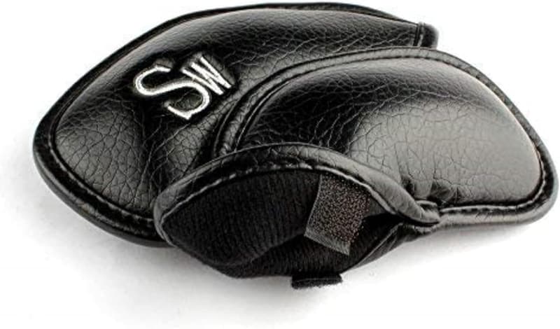Custom Thick Synthetic Leather Golf Iron Head Covers Set