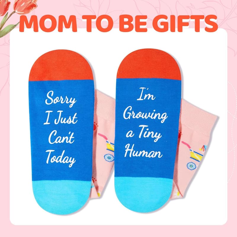 Mothers Day Gifts: Maternity Pregnancy Socks for New Moms