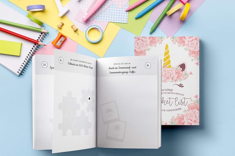 10th Birthday Bucket List Journal for Kids - 50 Fun Activities