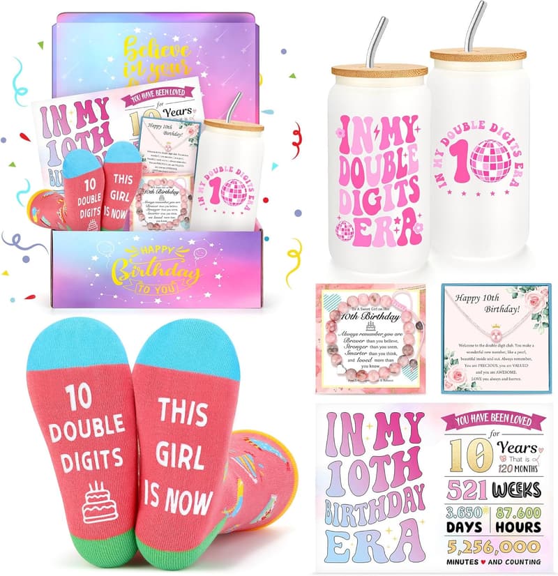 Happy 10th Birthday Gifts for Girls - Cool Gift Ideas