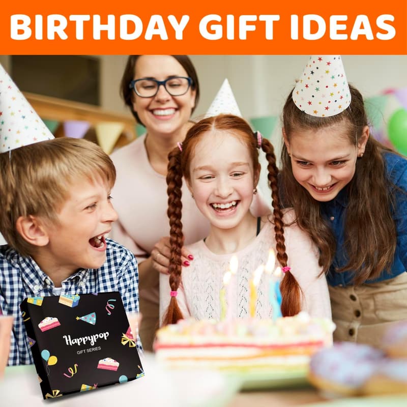 Kids' Birthday Gift Box - Fun Socks for Ages 5-10