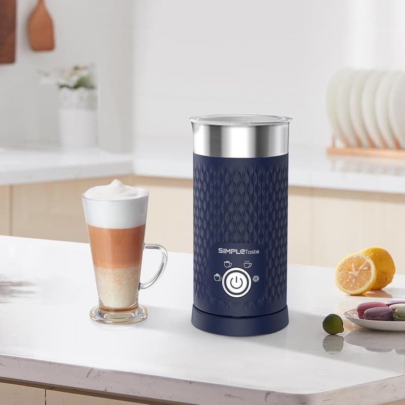 4-in-1 Automatic Milk Frother for Latte and Cappuccinos