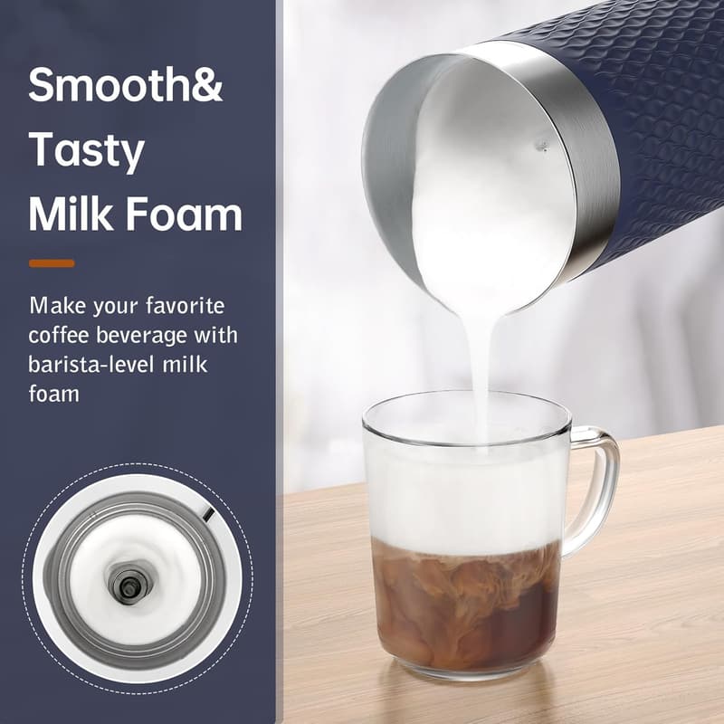 4-in-1 Automatic Milk Frother for Latte and Cappuccinos
