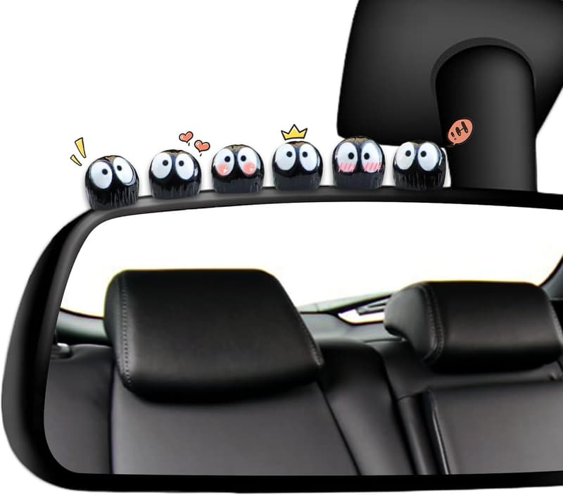 Cute Soot Sprites - 35 Pcs Car & Home Anime Decor Set
