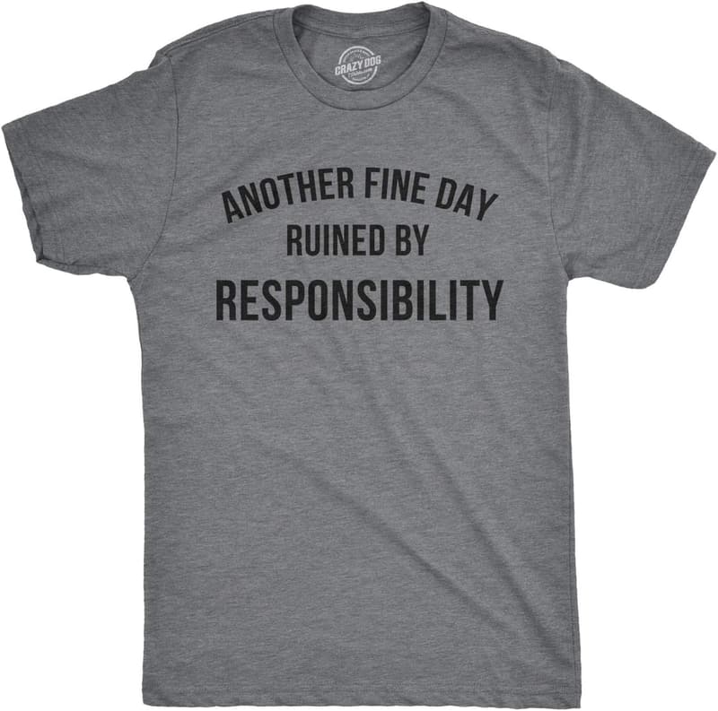 Funny Adulting T-Shirt for Men - 