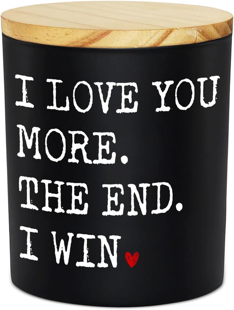 Anniversary Vanilla Lavender Scented Candle - 10 oz Gift for Couples