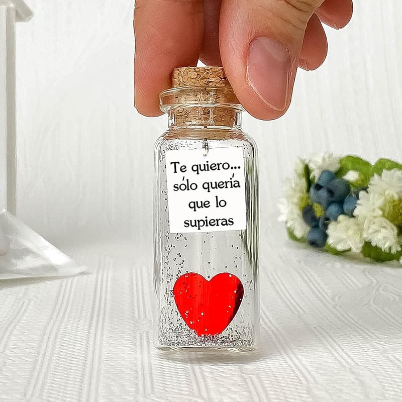 Romantic Message in a Bottle Gift for Couples