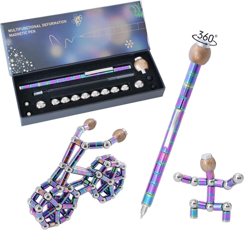 Rotating Soccer Fidget Pen - Unique Gift for Teens 8-16